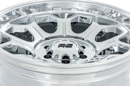 Rough Country 77 Series Wheel | One-Piece | Chrome | 20x10 | 6x5.5 | -25mm