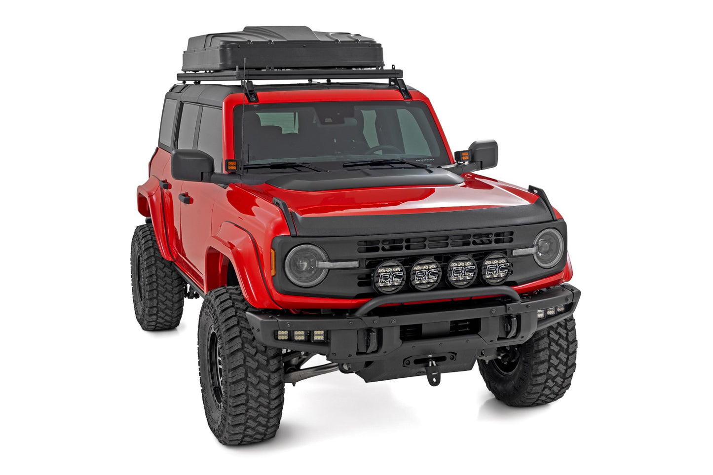 Hood Scoop | JS Iconic Silver | Ford Bronco 4WD (2021-2026)