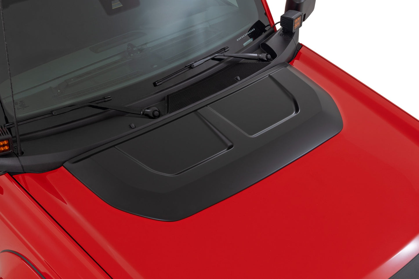 Hood Scoop | YZ Oxford White | Ford Bronco 4WD (2021-2026)