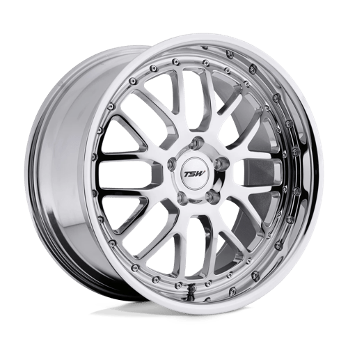 TWVAL 19X8 5X4.5 CHROME 40MM
