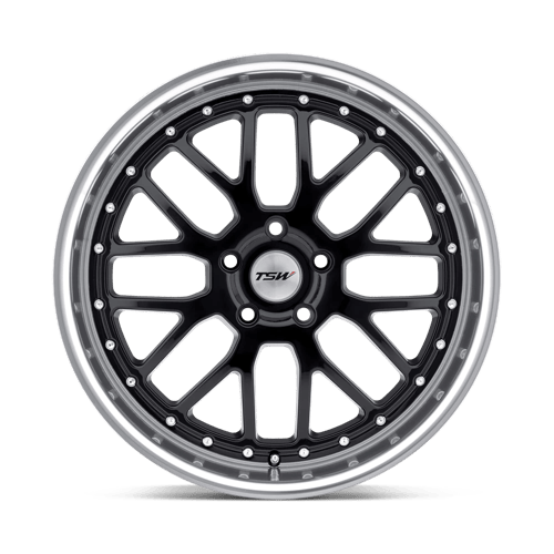 TWVAL 18X9.5 5X112 G-BLK MRR LIP 40MM
