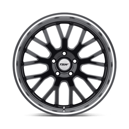 TWTRM 17X8 5X100 G-BLK MRR LIP 35MM