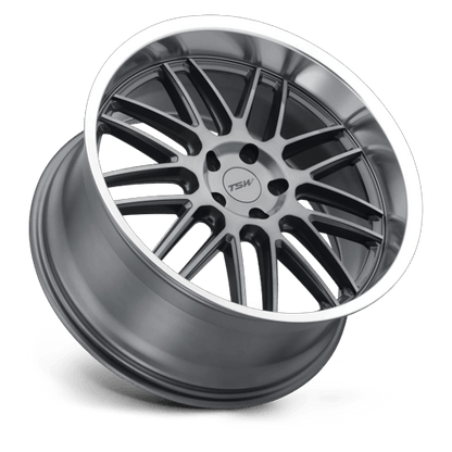 TWAVA 18X8.5 5X4.5 GNMTL BRSHD 40MM