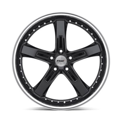 TWJAR 17X8 5X120 G-BLK MRR LIP 20MM