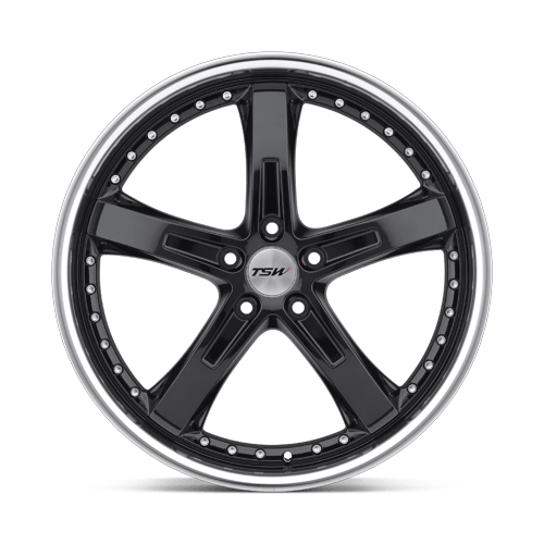 TWJAR 17X8 5X4.25 G-BLK MRR LIP 40MM