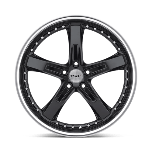 TWJAR 19X8 5X112 G-BLK MRR LIP 45MM