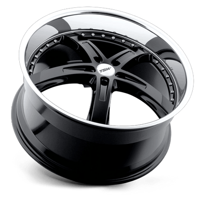 TWJAR 17X8 5X4.25 G-BLK MRR LIP 40MM