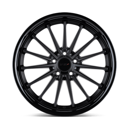 TWMRA 18X9.5 5X4.5 M-BLK GL-BLK LIP 40MM