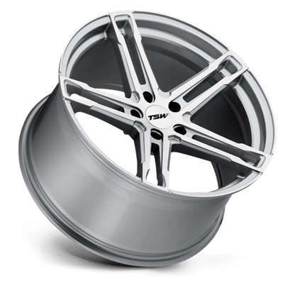 TWMEC 17X8 5X112 SLV MIR FACE 45MM