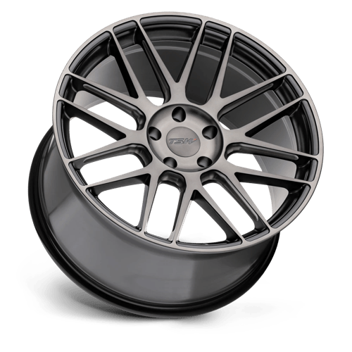 TWNRD 19X8.5 5X112 S-BLK MILLD DDT 42MM