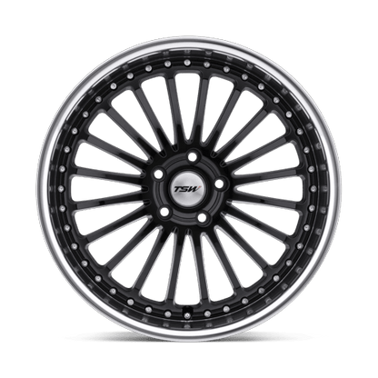 TW SILVRSTN 18X8 5X114 +40 76 G-BLK MRR