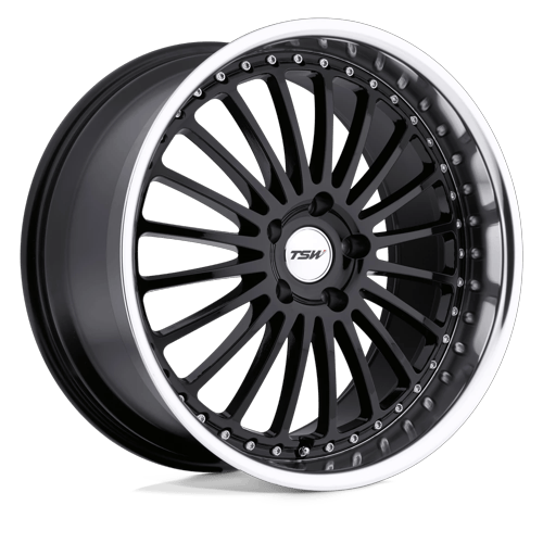 TWSIL 17X8 5X112 G-BLK MRR LIP 32MM