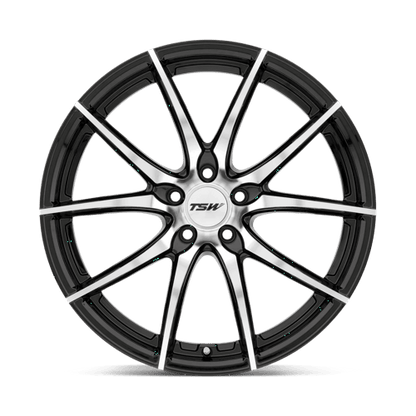 TWSPT 17X8 5X112 G-BLK MIR FCE 32MM
