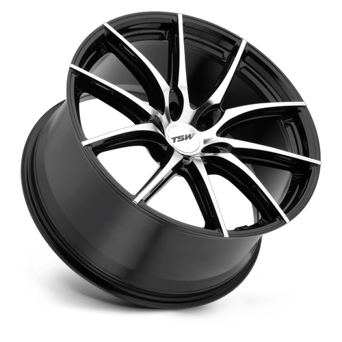 TWSPT 17X8 5X112 G-BLK MIR FCE 45MM
