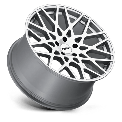 TWVLE 18X8.5 5X112 SLV MIR FACE 43MM