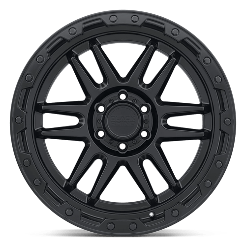 BRAPC 17X8.5 6X135 M-BLK -18MM