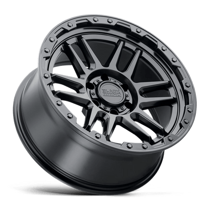 BRAPC 17X8.5 5X4.5 M-BLK -18MM