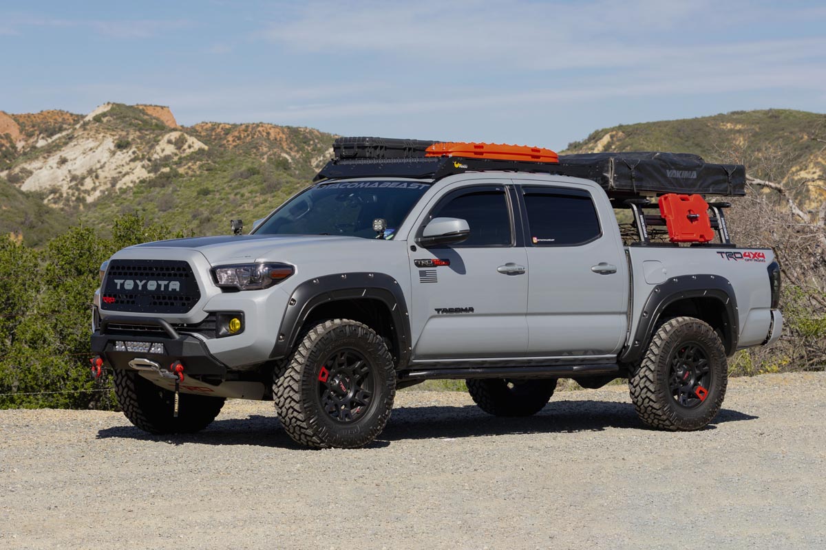Defender Fender Flares | 4V6 Quicksand | Toyota Tacoma 2WD/4WD (2016-2023)