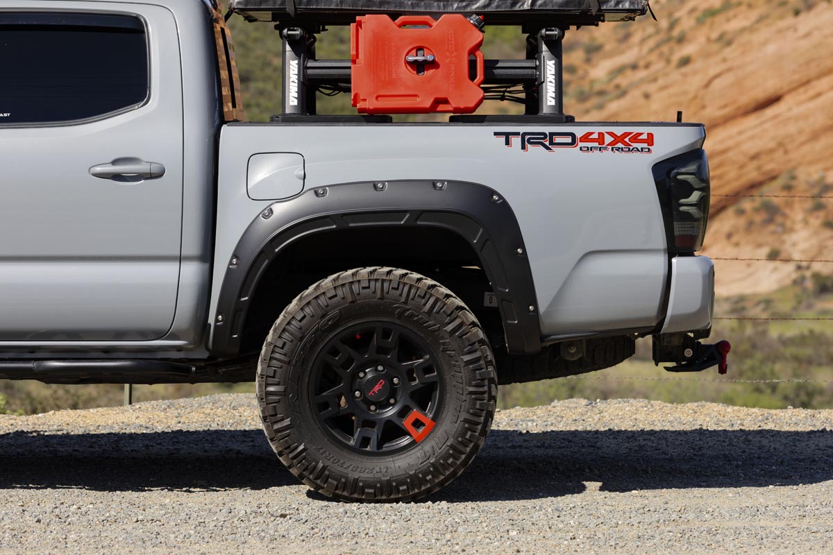 Defender Fender Flares | 1H5 Cement | Toyota Tacoma 2WD/4WD (2016-2023)