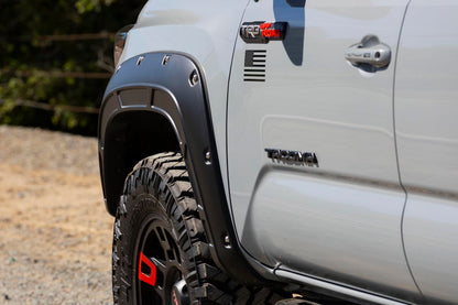 Defender Fender Flares | 6X3 Lunar Rock | Toyota Tacoma 2WD/4WD (2016-2023)