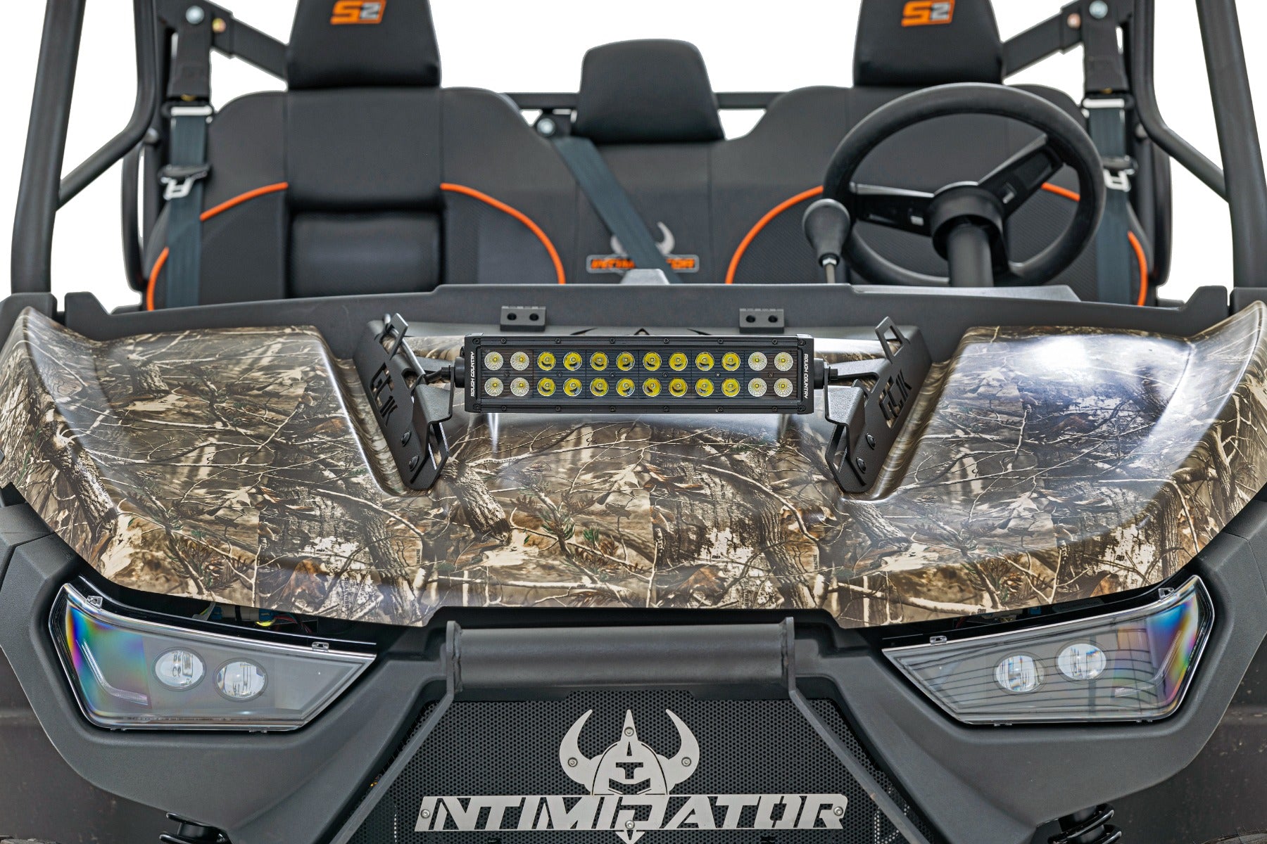 12" LED Light Kit | Hood Mount | Dual Row | Intimidator GC1K/GC1K Crew 