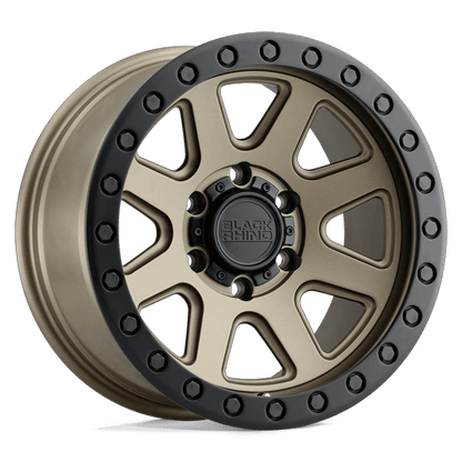 BRBKR 18X9 5X5.0 M-BRNZ-BLK-LP -18MM