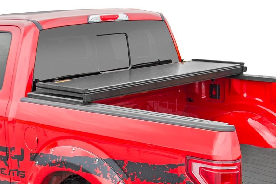 Hard Folding Bed Cover | 5'7" Bed | Ram 1500 2WD/4WD