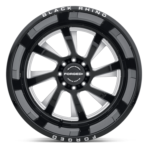 BRBLR 24X14 8X180 G-BLK-MILL -76MM