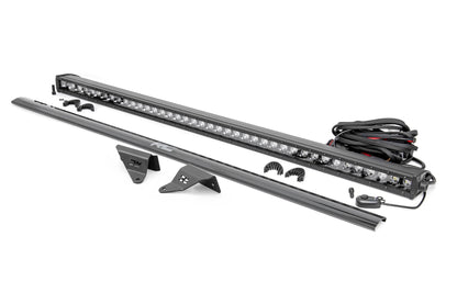 LED Light Kit | Upper Windshield | 40" Black Single Row | Ford Bronco (21-24)