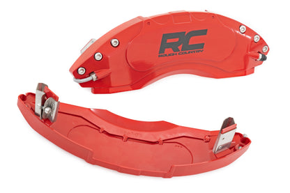 Caliper Covers | Rear | Red | Mech Brake | Ford Expedition/F-150/Raptor