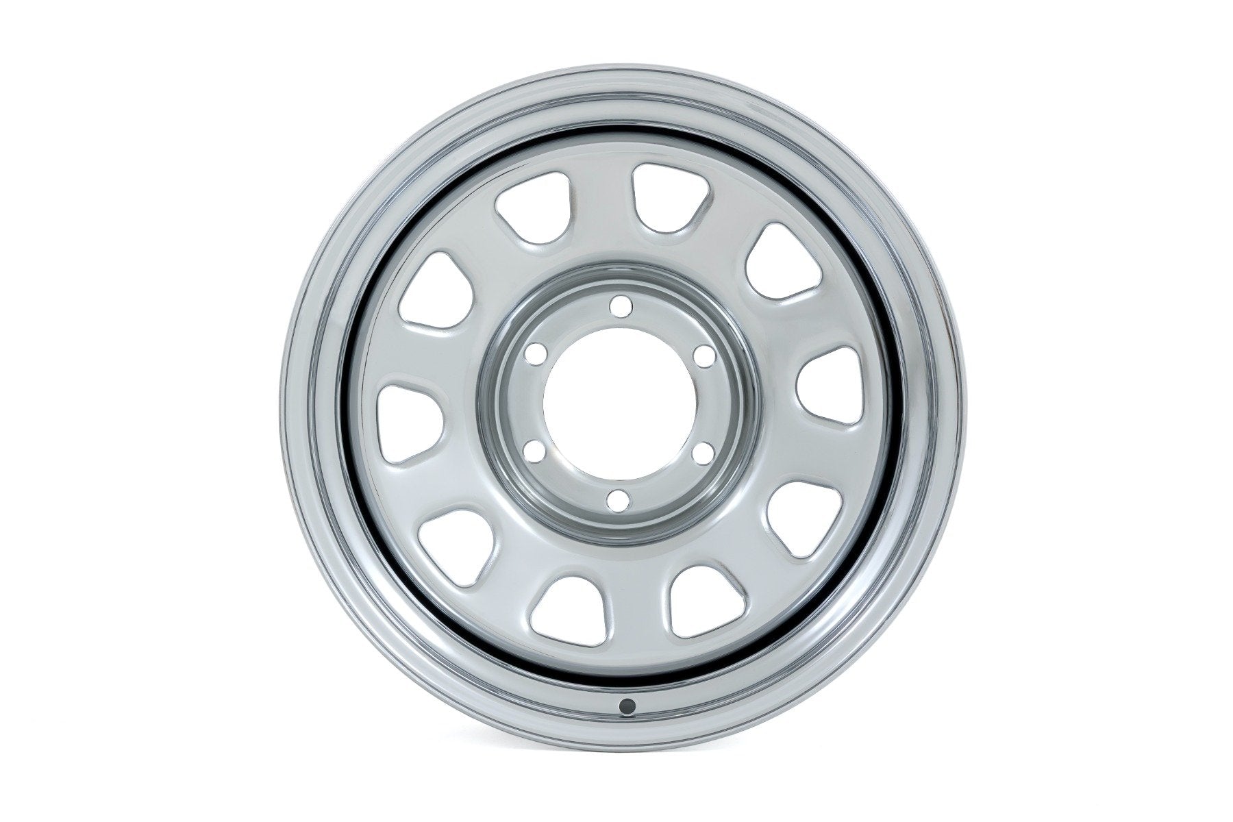 Steel Wheel | Chrome | 16x8 | 5x4.5 | 3.30 Bore | -6