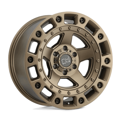 BRCNC 18X9.5 6X120 BRNZ-BLKBLTS 12MM