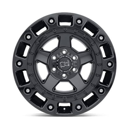 BRCNC 17X9.5 6X5.5 G-BLK-SSBLT 12MM