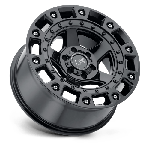 BRCNC 17X9.5 5X5.0 G-BLK-SSBLT -18MM
