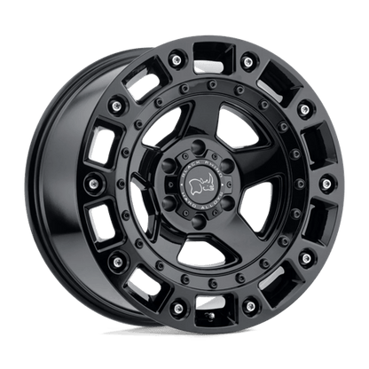 BRCNC 20X9.5 6X135 G-BLK-SSBLT 12MM