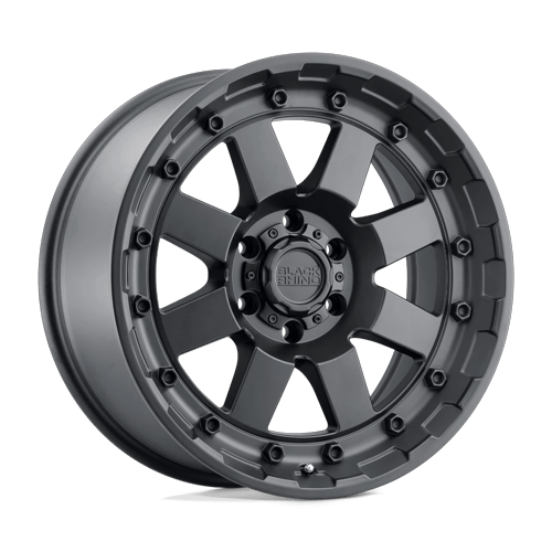 BRCGH 17X8.5 8X6.5 M-BLK -18MM