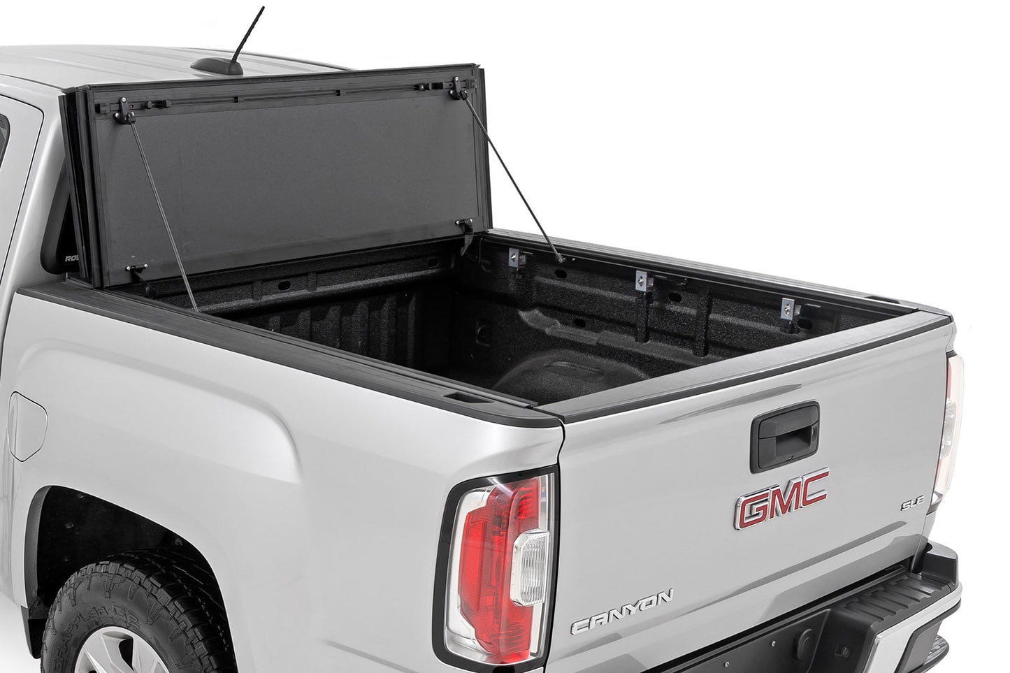 Hard Tri-Fold Flip Up Bed Cover | 6' Bed | Chevy/GMC Canyon/Colorado (15-26)
