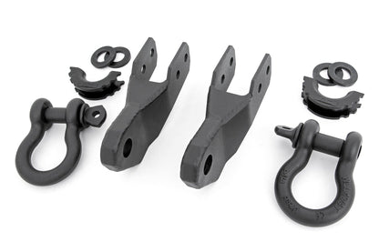 Tow Hook to Shackle Bracket | D-Ring Combo | Chevy Colorado 2WD/4WD (15-22)