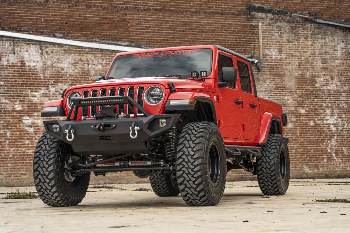 LED Light Kit | Quad | Cowl Mount | 2" Black | White DRL | Jeep Gladiator JT/Wrangler JL (18-24)