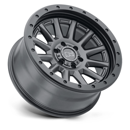 BRDGR 18X8.5 5X5.5 GUN-BLK 0MM