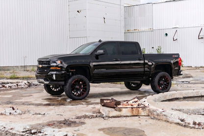 Pocket Fender Flares | 5'9" Bed | GBA Black | Chevy Silverado 1500 (14-18 & Classic)