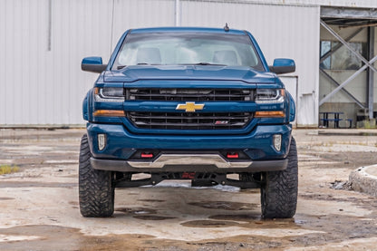 Pocket Fender Flares | 5'9" Bed | G1K Deep Ocean Blue | Chevy Silverado 1500 (14-18 & Classic)