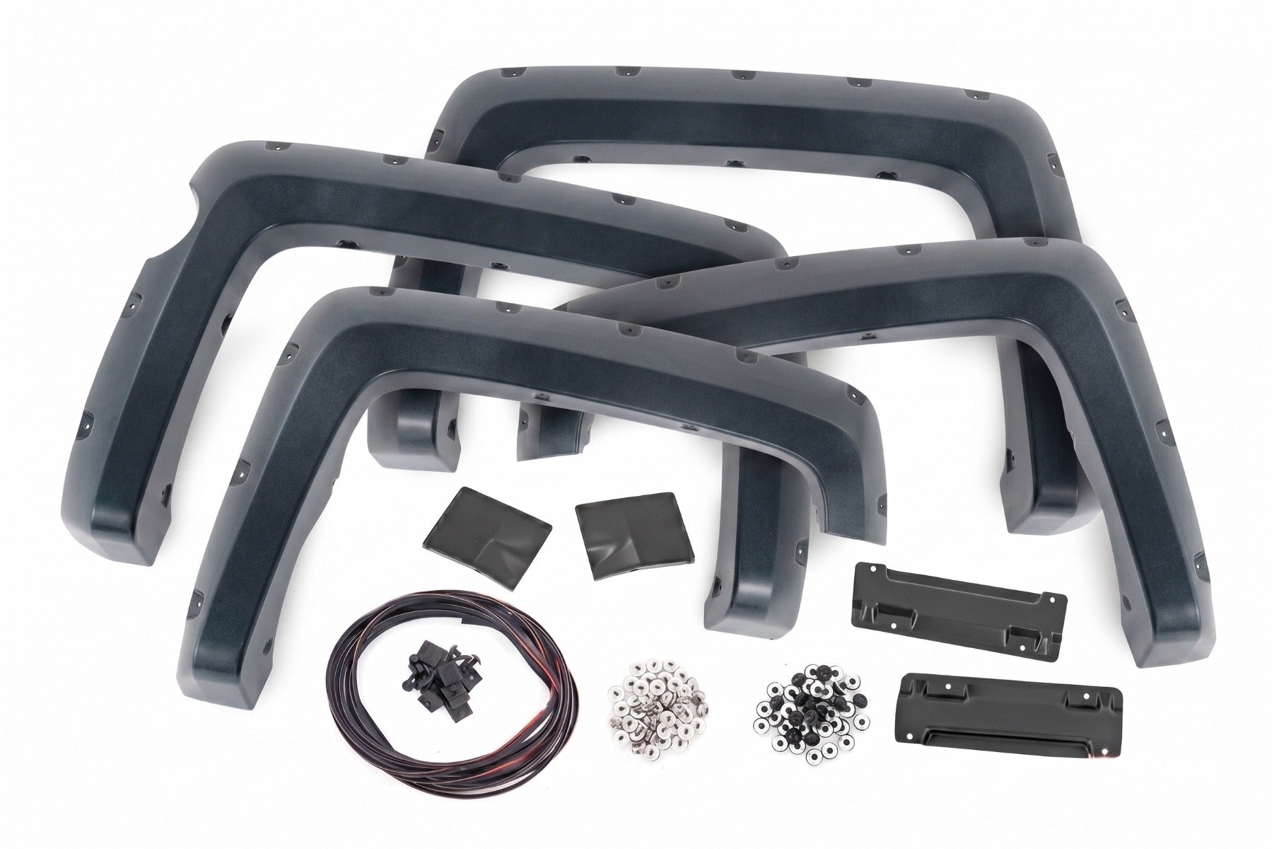 Pocket Fender Flares | 5'9" Bed | GPA Graphite | Chevy Silverado 1500 (14-18 & Classic)