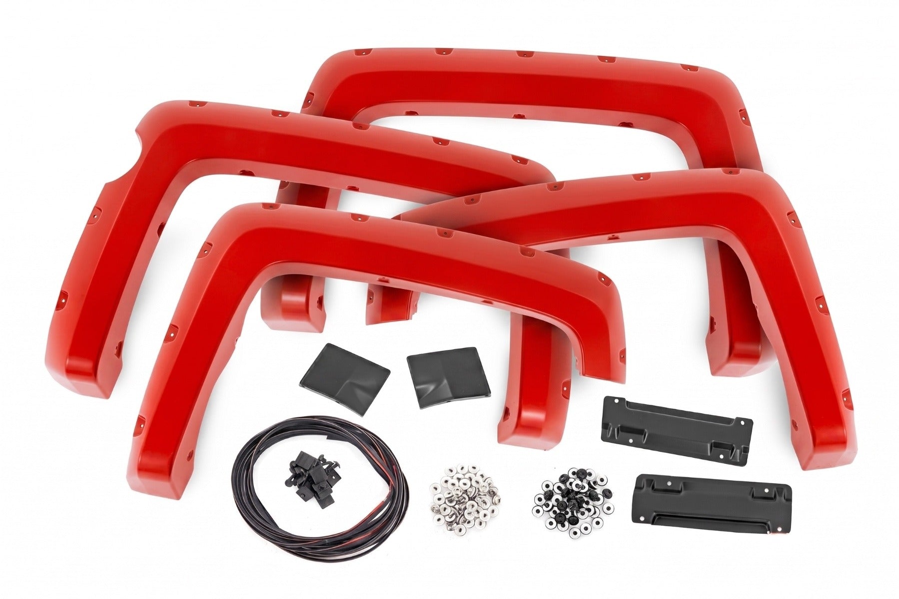 Pocket Fender Flares | 5'9" Bed | G7C Red Hot | Chevy Silverado 1500 (14-18 & Classic)