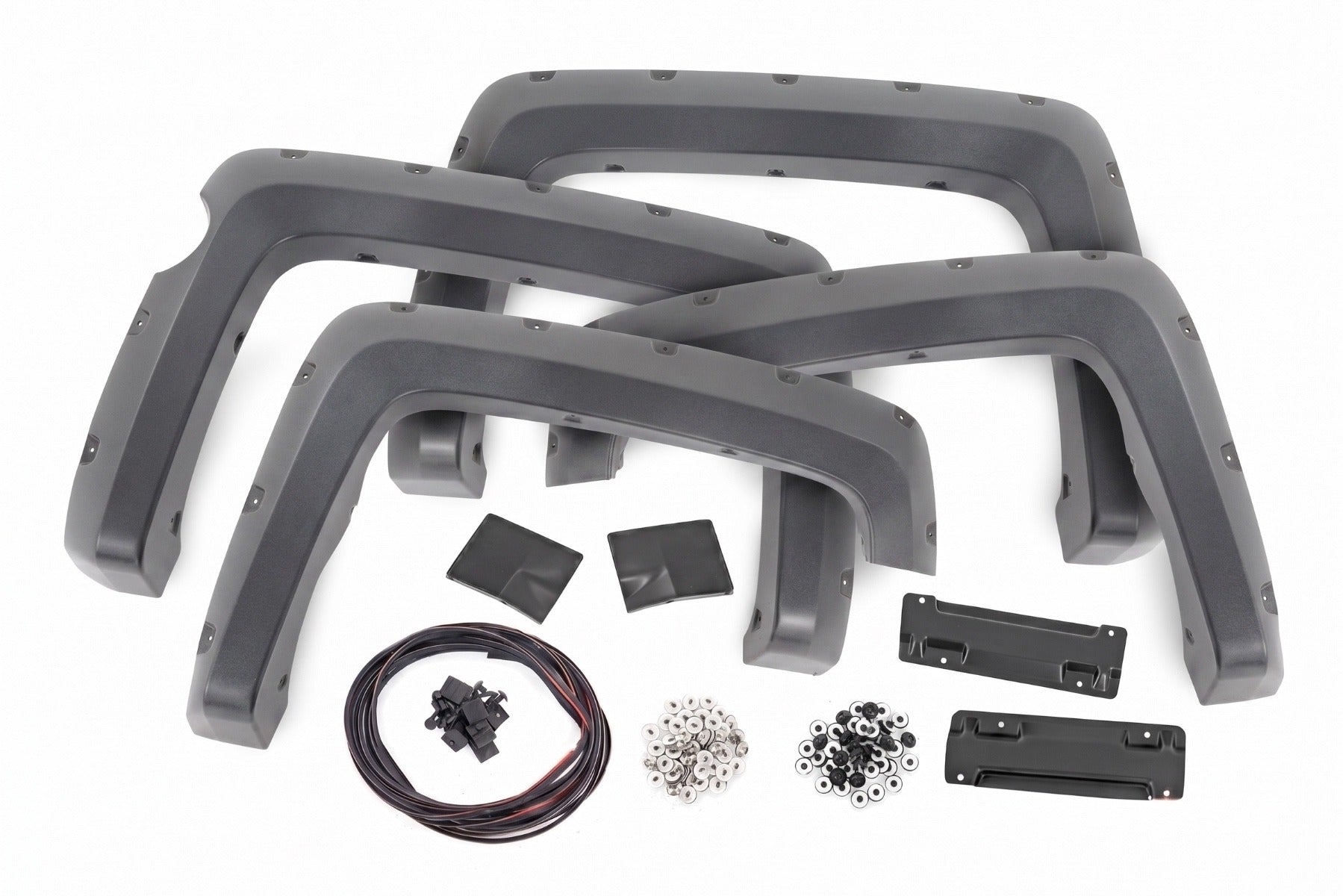 Pocket Fender Flares | 5'9" Bed | GJI Shadow Gray | Chevy Silverado 1500 (14-18 & Classic)