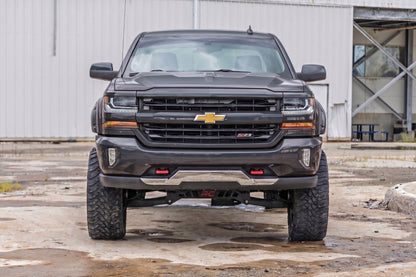 Pocket Fender Flares | 6'7" & 8' Bed | GJI Shadow Gray | Chevy Silverado 1500 (14-18)/2500HD