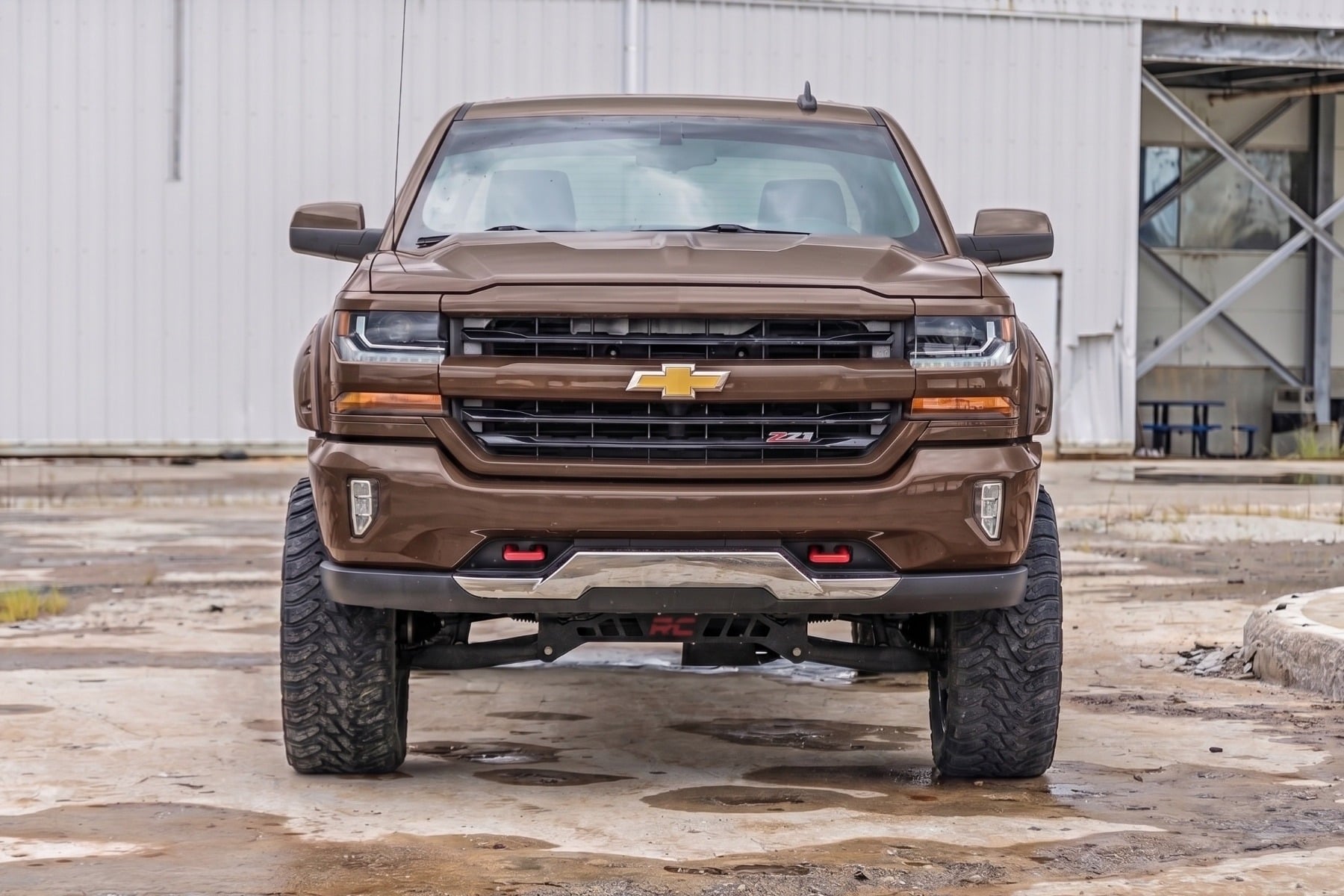Pocket Fender Flares | 6'7" & 8' Bed | GXG Tungsten | Chevy Silverado 1500 (14-18)/2500HD