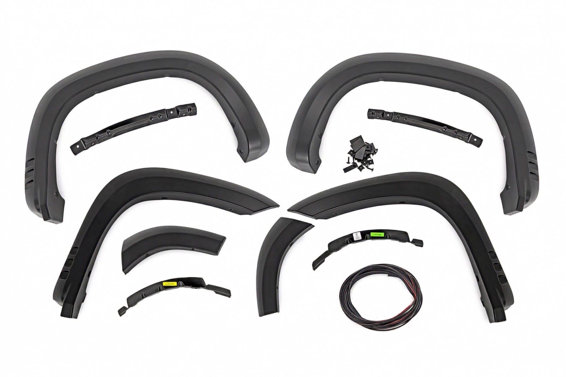 SF1 Fender Flares | GB8 Mosaic Black | Chevy Silverado 1500 2WD/4WD (19-26)