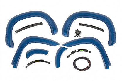 SF1 Fender Flares | GJV Riptide Blue | Chevy Silverado 1500 2WD/4WD (19-26)