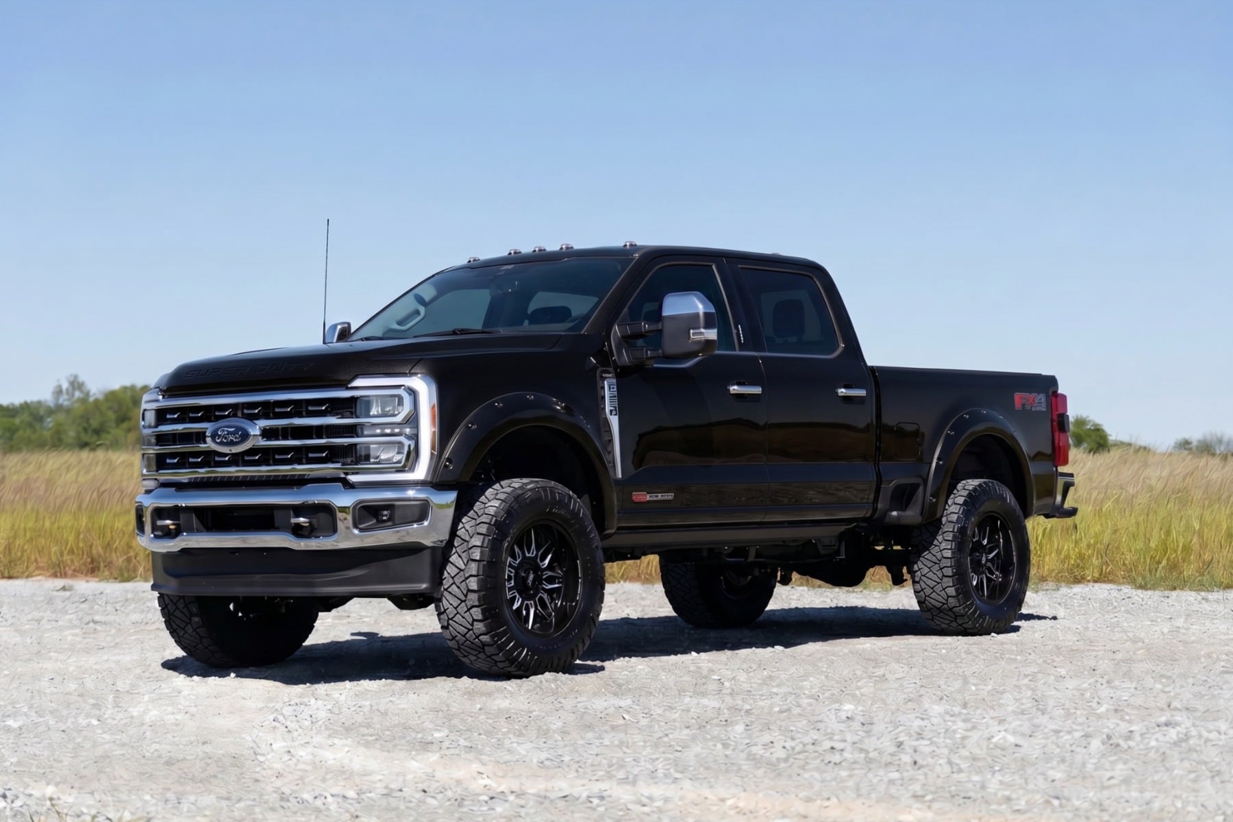 Pocket Fender Flares | UM Agate Black | Ford F-250/F-350 Super Duty (23-26)
